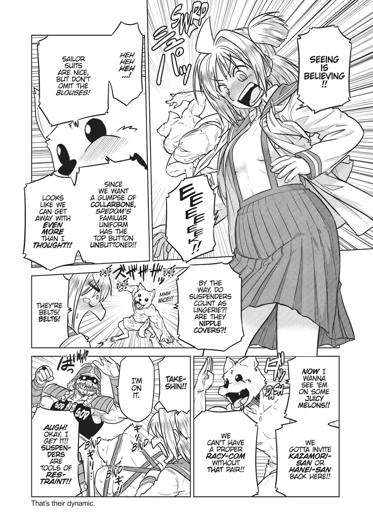 Species Domain Chapter 7.5 page 9 - Vol.1 Species Domain Bonus Manga Chapter 1: Kamamori-san Turns the Tables