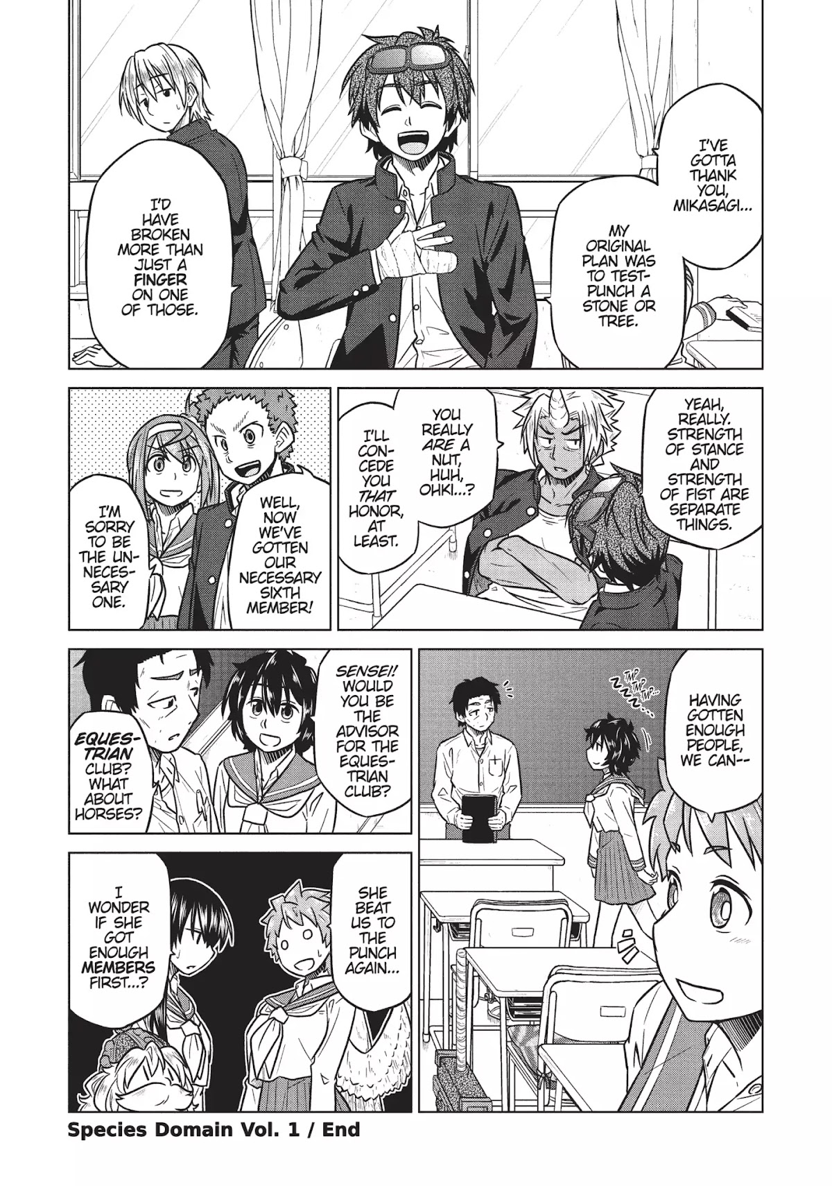 Species Domain Chapter 7 page 19 - Chapter 7: Ohki-kun Revels