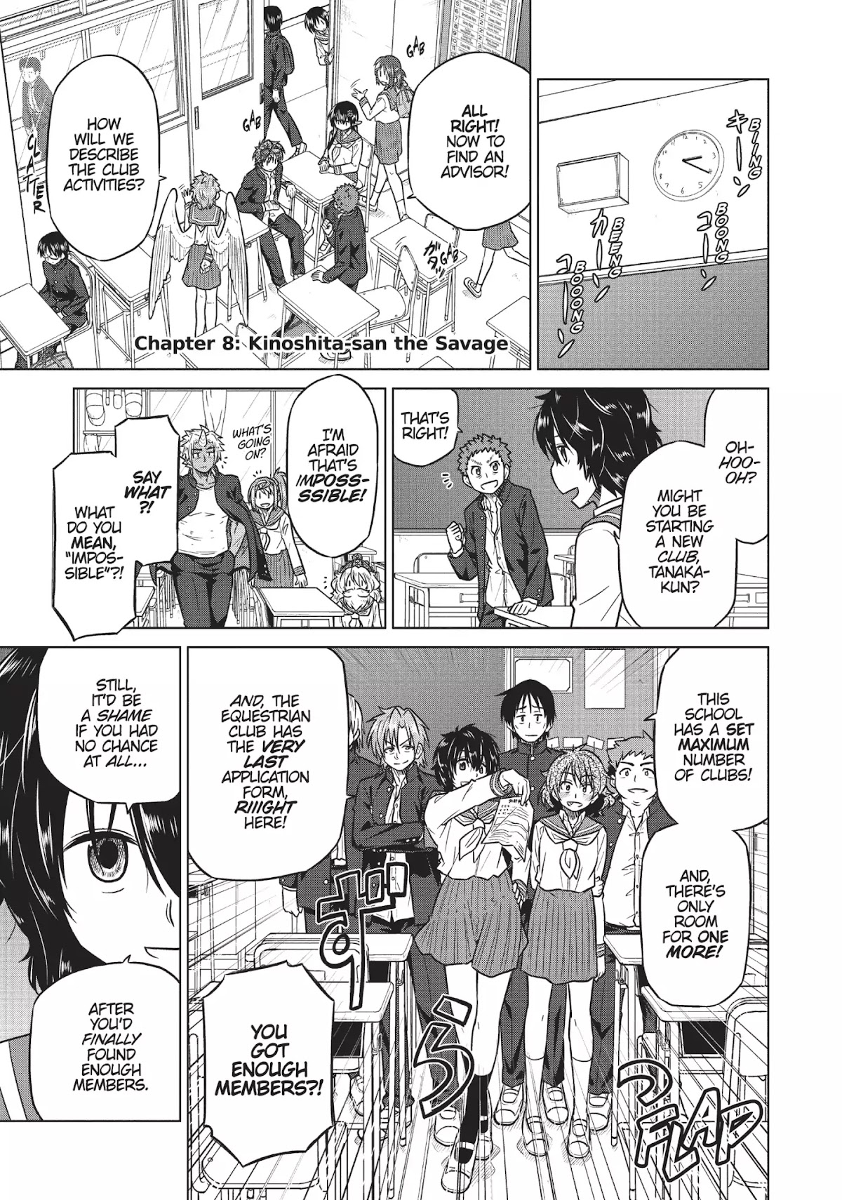 Species Domain Chapter 8 page 4 - Chapter 8: Kinoshita-san the Savage