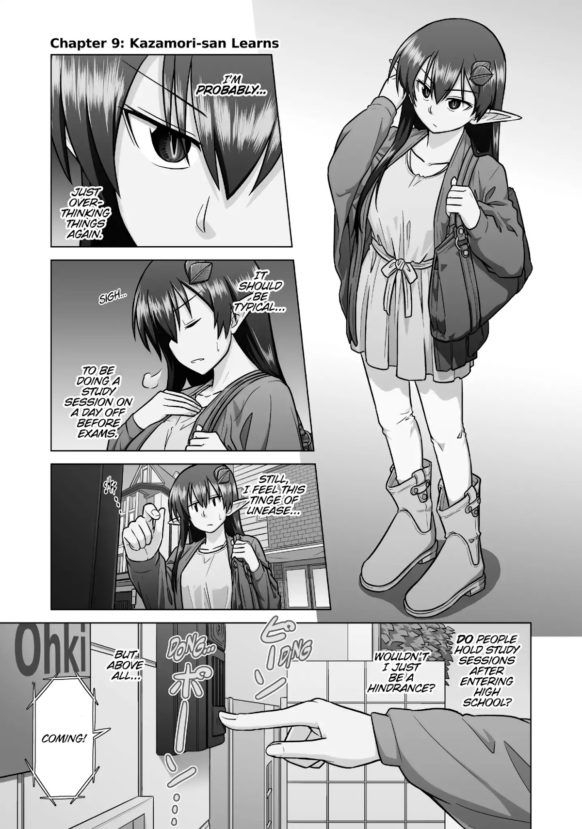 Species Domain Chapter 9 page 1 - Chapter 9: Kazamori-san Learns