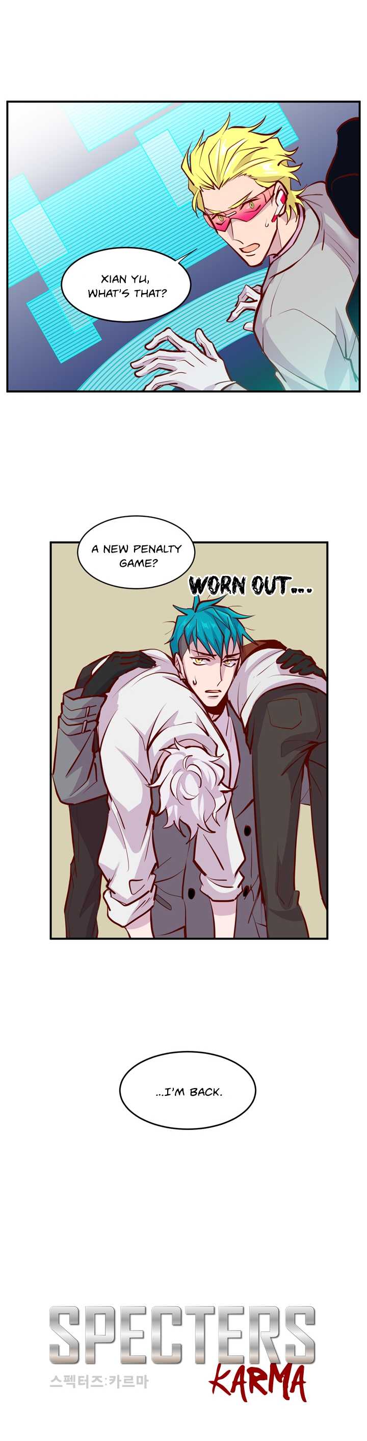 Specters: Karma Chapter 19 page 20 - Chapter 19: Mew