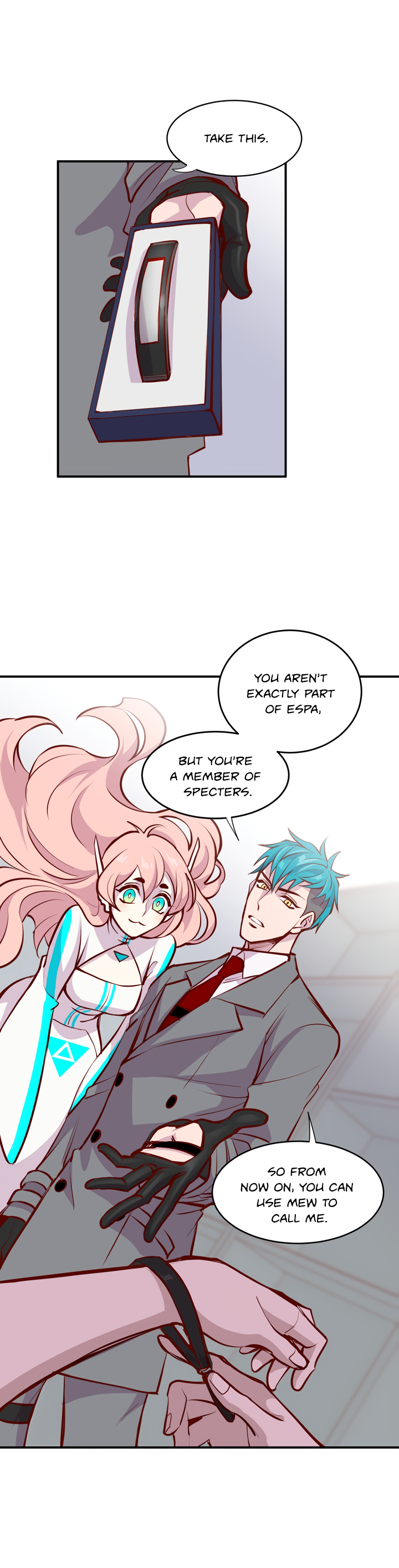 Specters: Karma Chapter 19 page 32 - Chapter 19: Mew