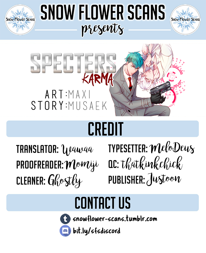 Specters: Karma Chapter 27 page 1 - Chapter 27: Broken Frame