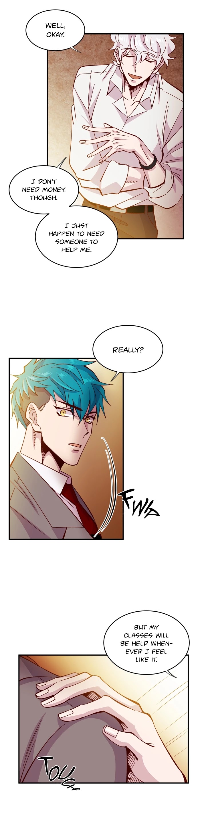 Specters: Karma Chapter 35 page 14 - Chapter 35: The Teacher Likes Tea