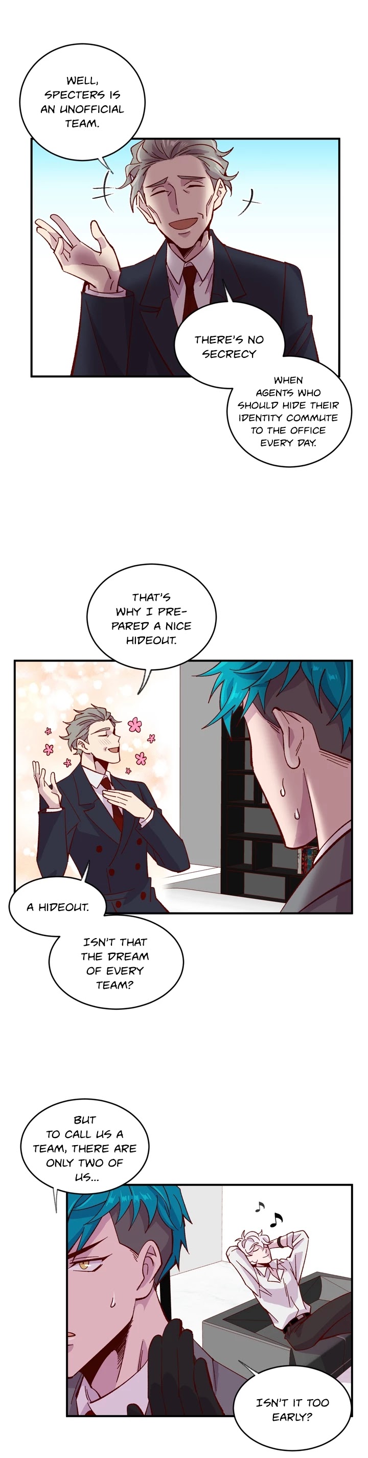 Specters: Karma Chapter 35 page 18 - Chapter 35: The Teacher Likes Tea