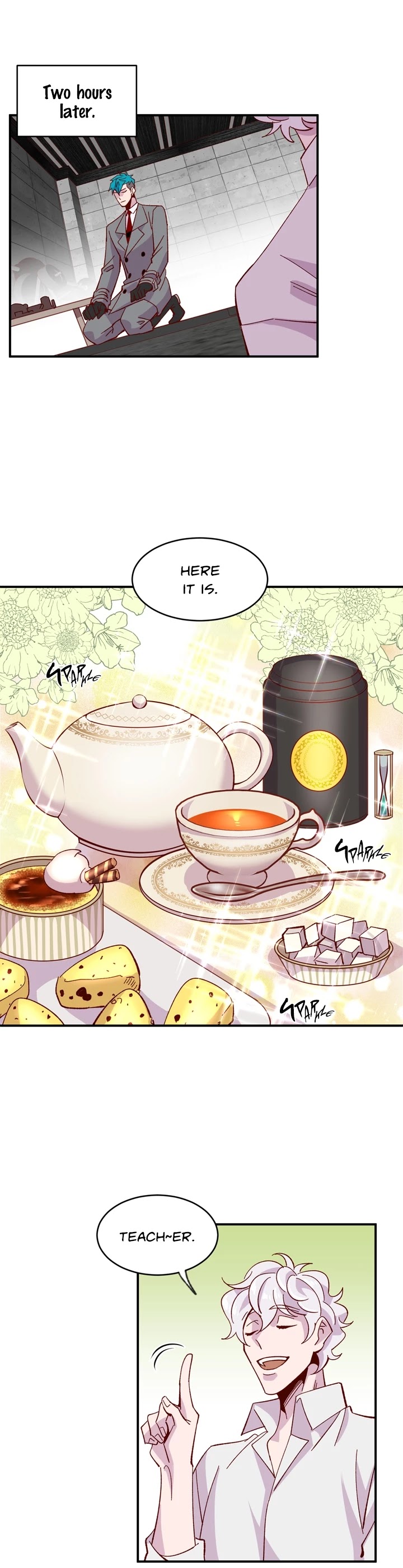 Specters: Karma Chapter 35 page 27 - Chapter 35: The Teacher Likes Tea