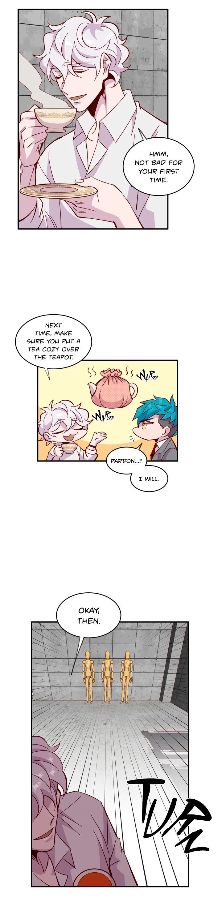 Specters: Karma Chapter 35 page 29 - Chapter 35: The Teacher Likes Tea