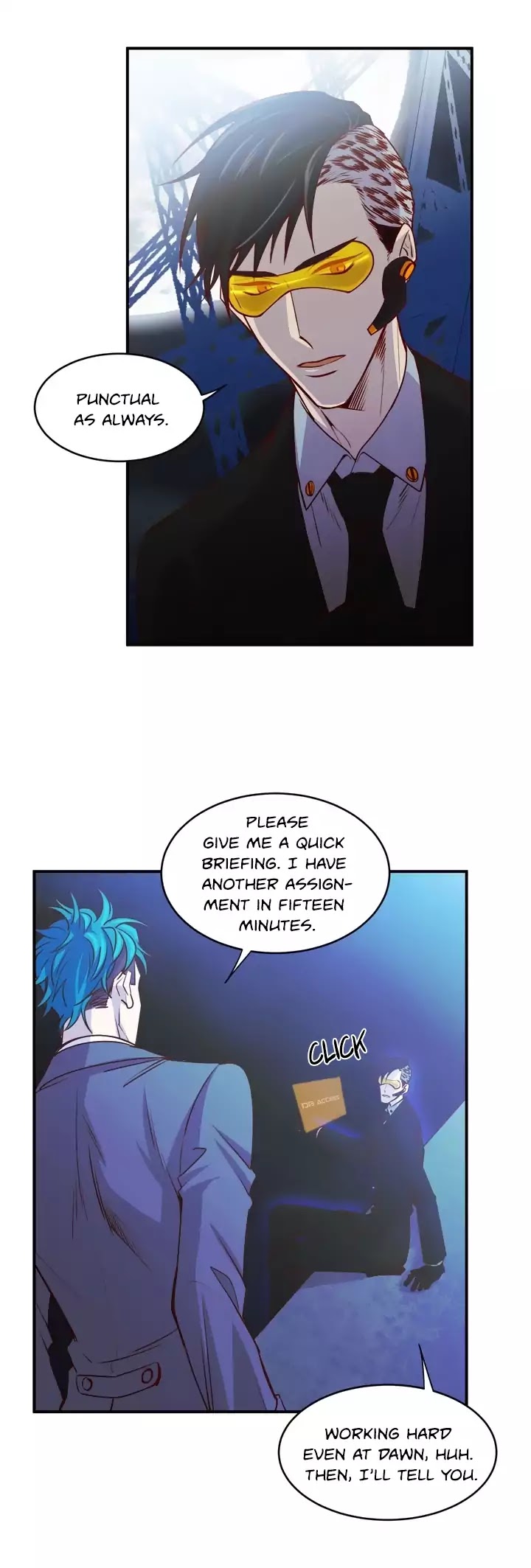Specters: Karma Chapter 5 page 20 - Chapter 5: Workaholic