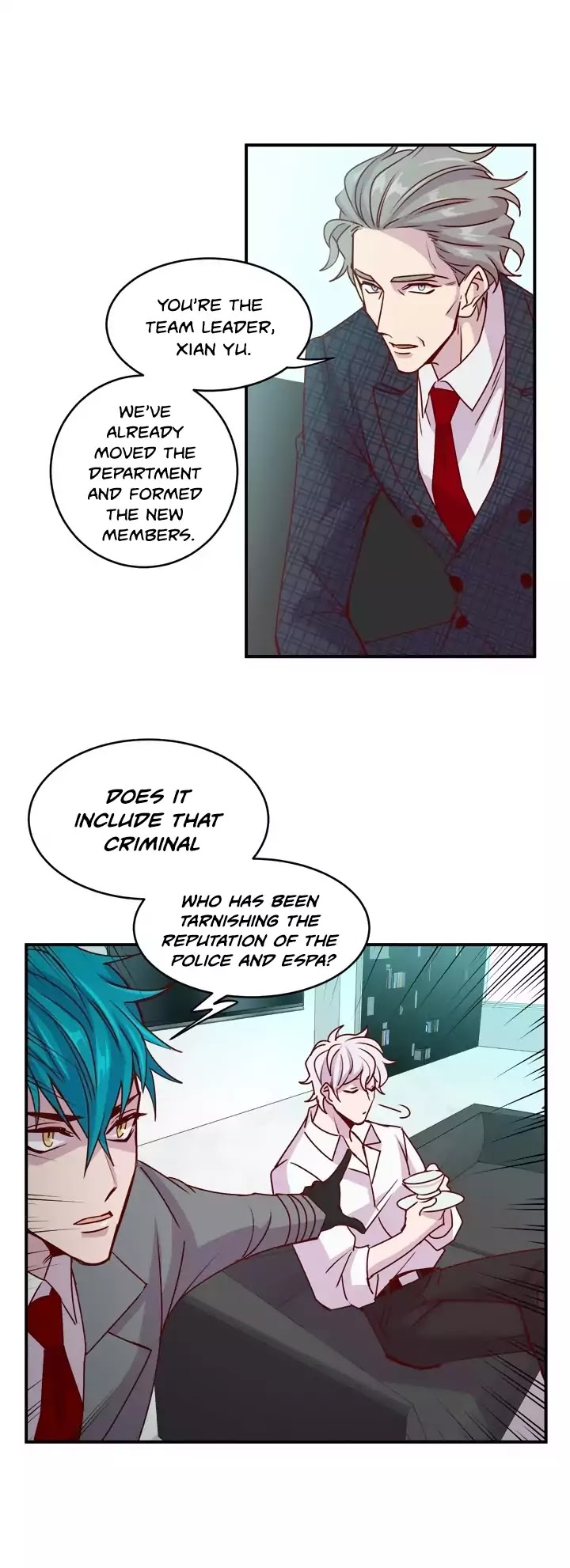 Specters: Karma Chapter 5 page 39 - Chapter 5: Workaholic
