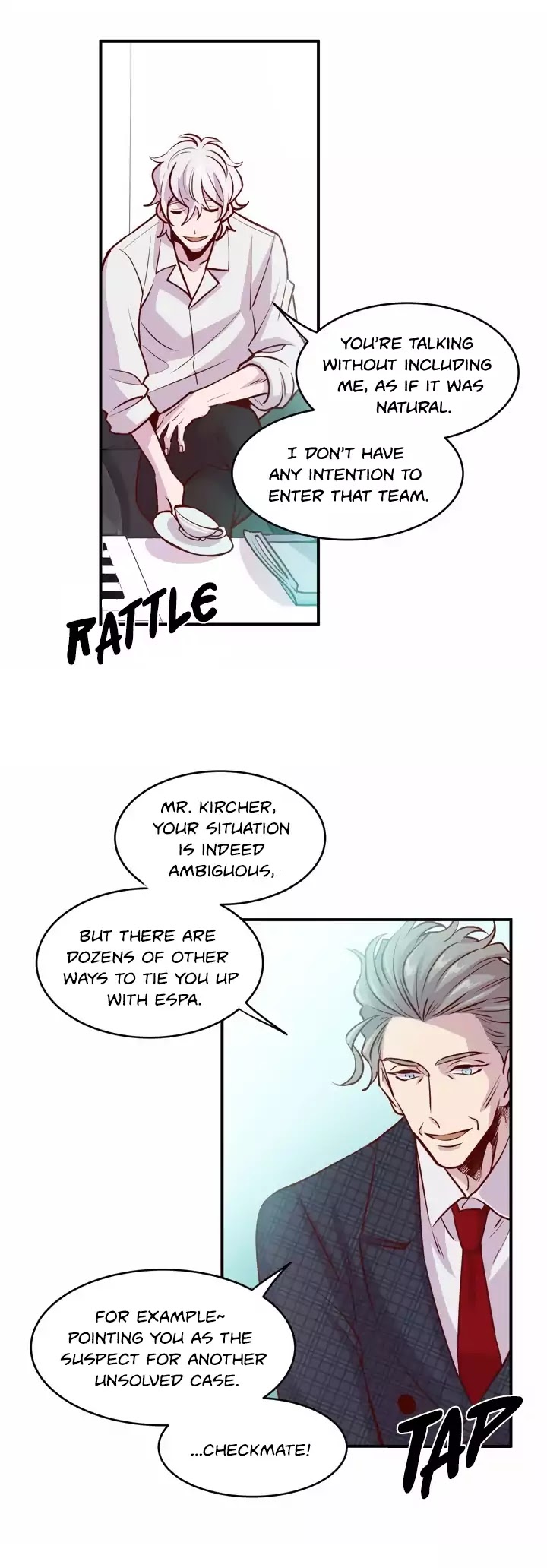 Specters: Karma Chapter 5 page 43 - Chapter 5: Workaholic
