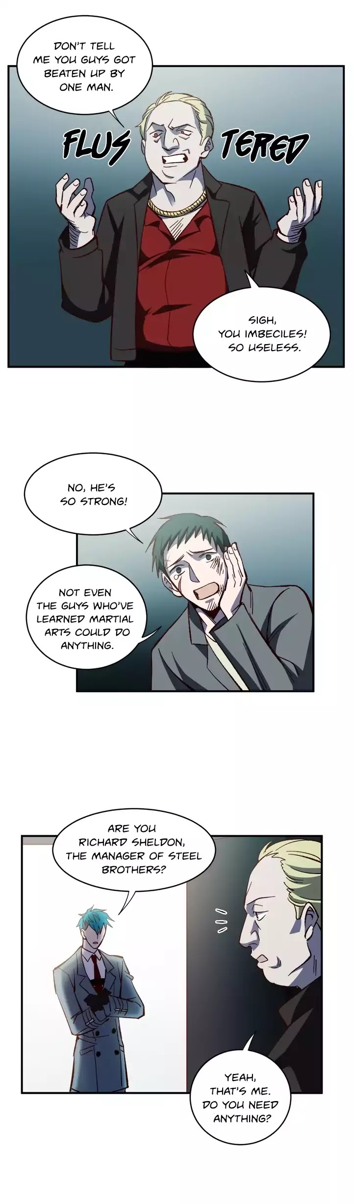 Specters: Karma Chapter 5 page 6 - Chapter 5: Workaholic