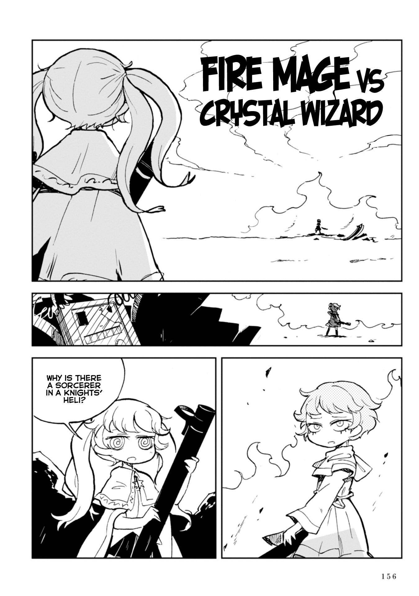 Spectral Wizard: Adventure Surrounding the Most Powerful Spell Chapter 3 page 1 - Chapter 3: Fire Mage vs Crystal Wizard