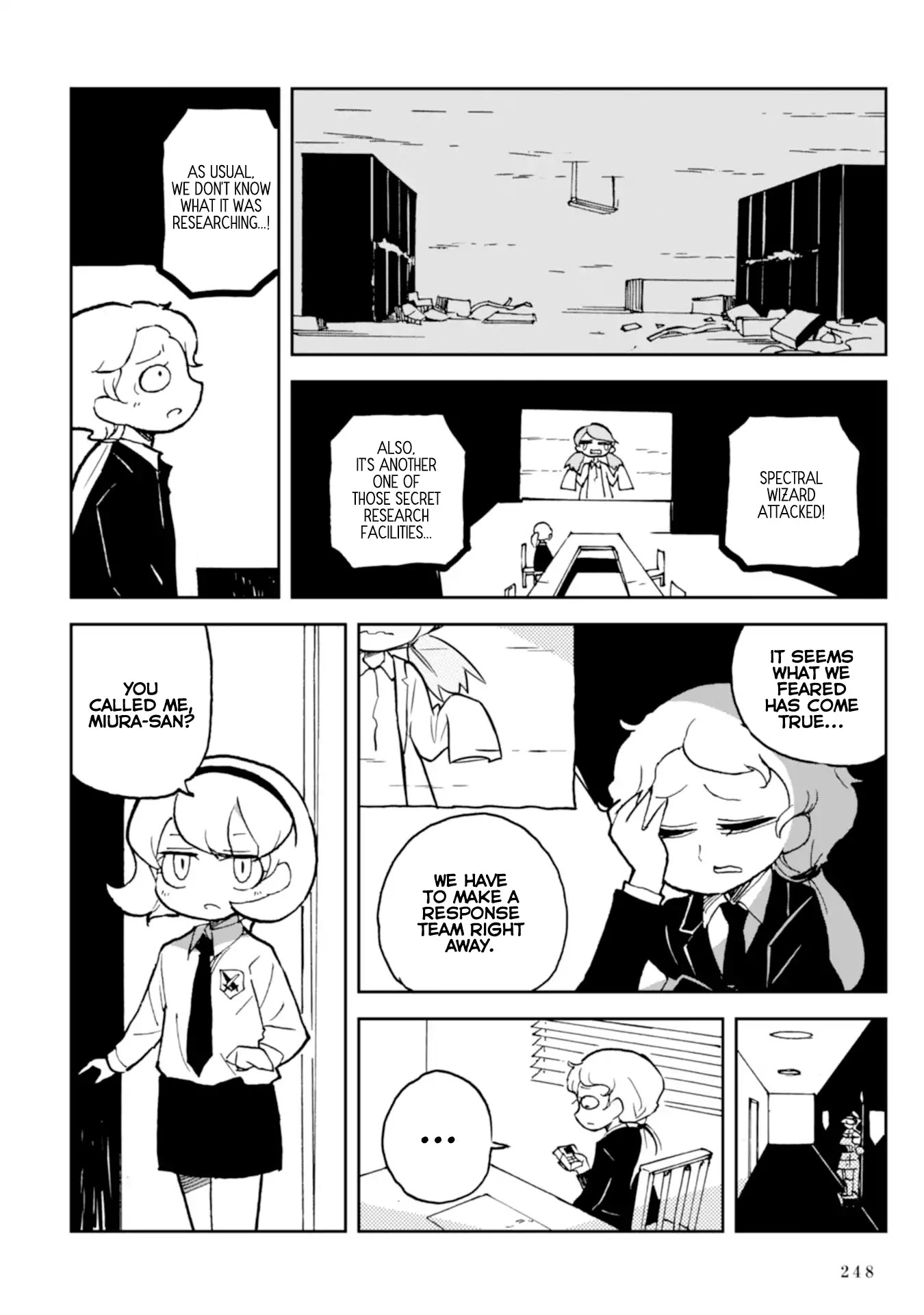 Spectral Wizard: Adventure Surrounding the Most Powerful Spell Chapter 4 page 32 - Chapter 4: Vs Spectral Wizard [END]