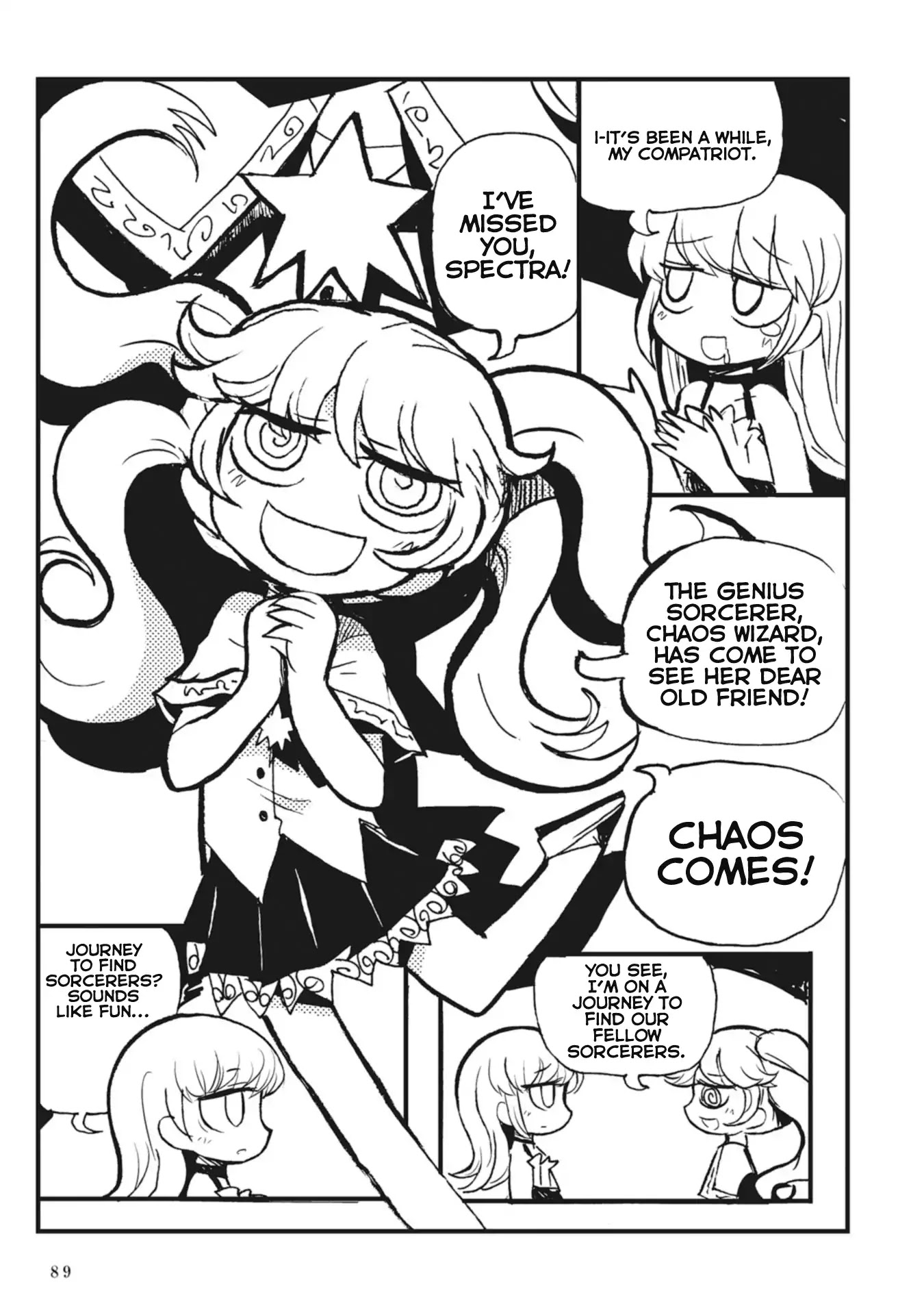 Spectral Wizard Chapter 2 page 15 - Chapter 2: Long, Big, Shadowy Memoir