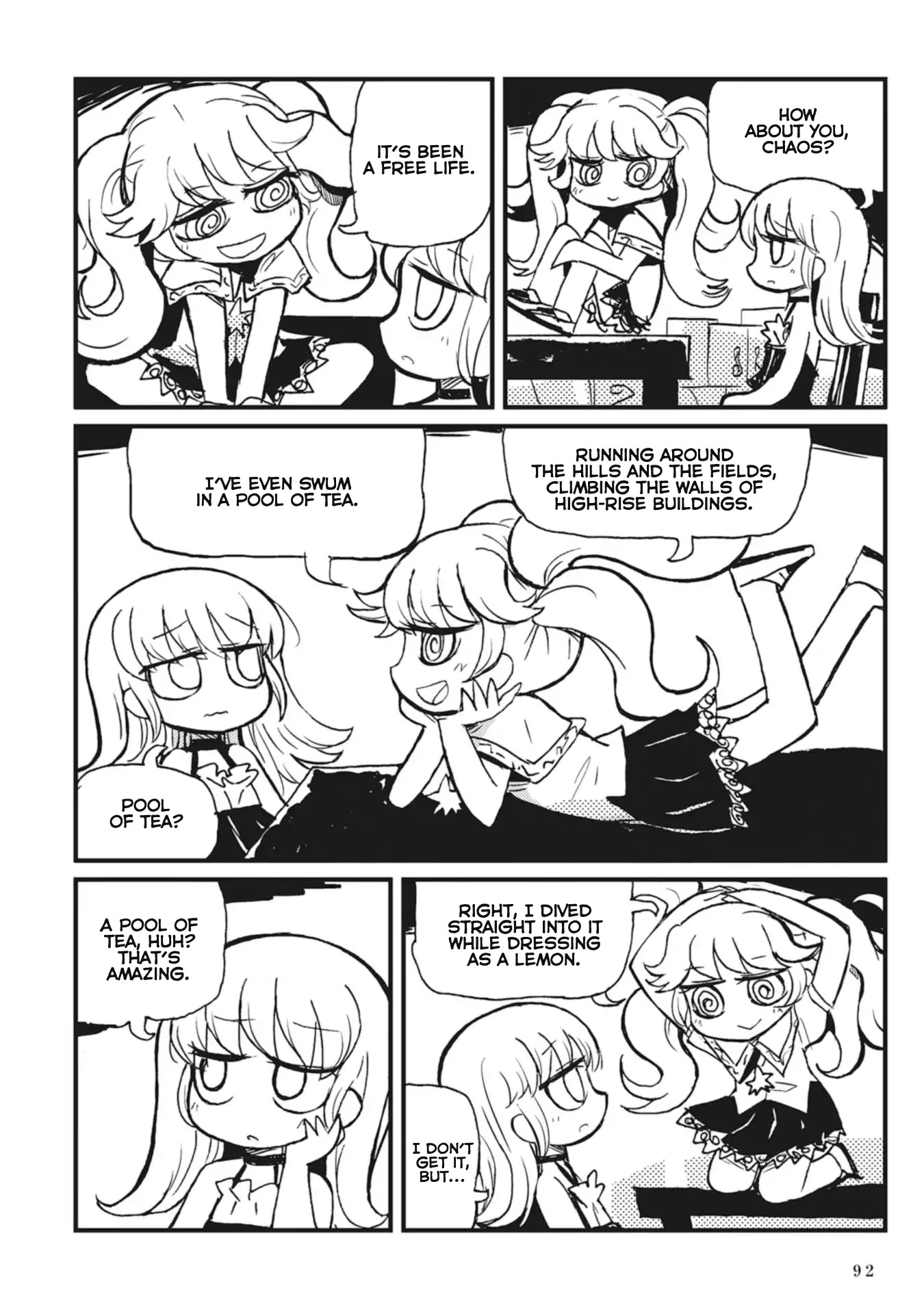 Spectral Wizard Chapter 2 page 18 - Chapter 2: Long, Big, Shadowy Memoir