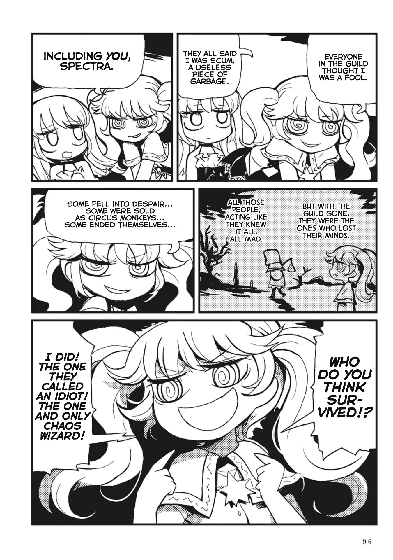 Spectral Wizard Chapter 2 page 22 - Chapter 2: Long, Big, Shadowy Memoir