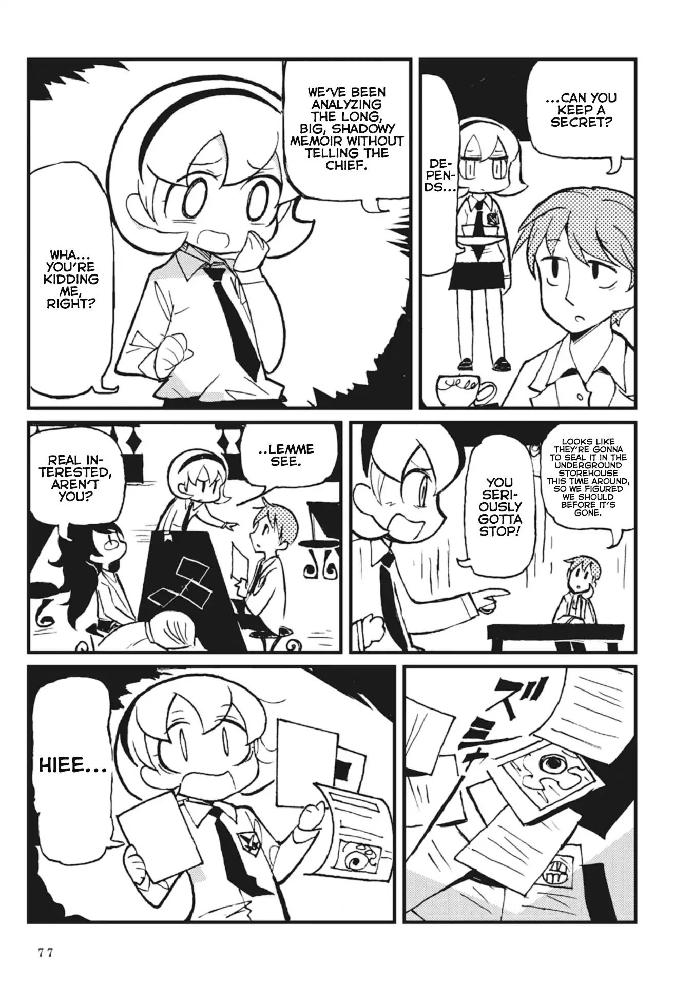 Spectral Wizard Chapter 2 page 3 - Chapter 2: Long, Big, Shadowy Memoir