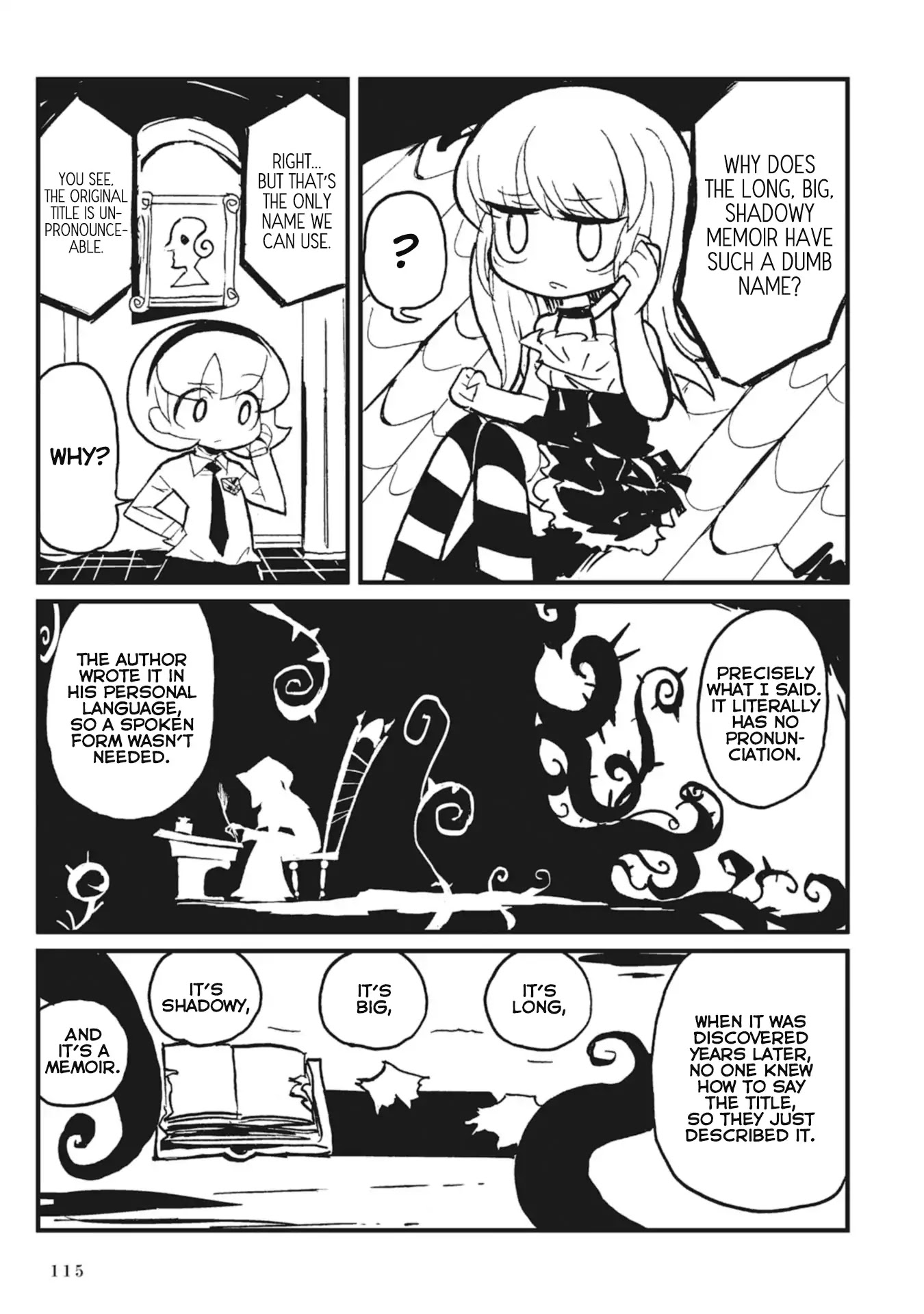 Spectral Wizard Chapter 2 page 41 - Chapter 2: Long, Big, Shadowy Memoir
