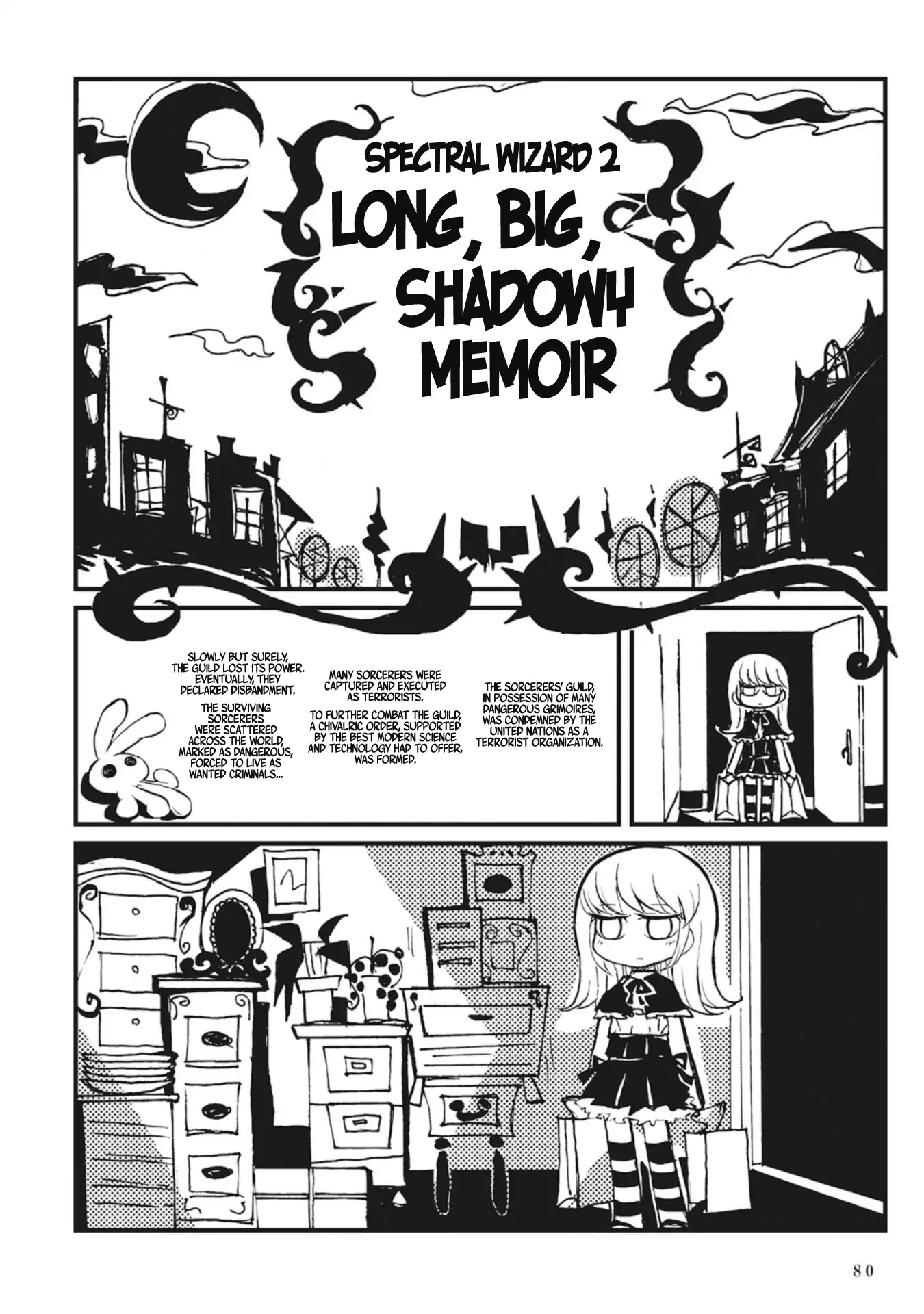 Spectral Wizard Chapter 2 page 6 - Chapter 2: Long, Big, Shadowy Memoir