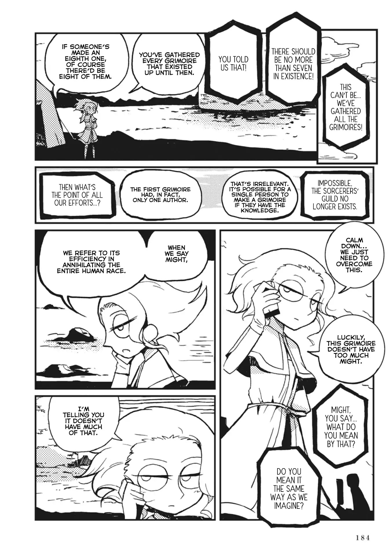 Spectral Wizard Chapter 3 page 8 - Chapter 3: Relentless Overtower [END]