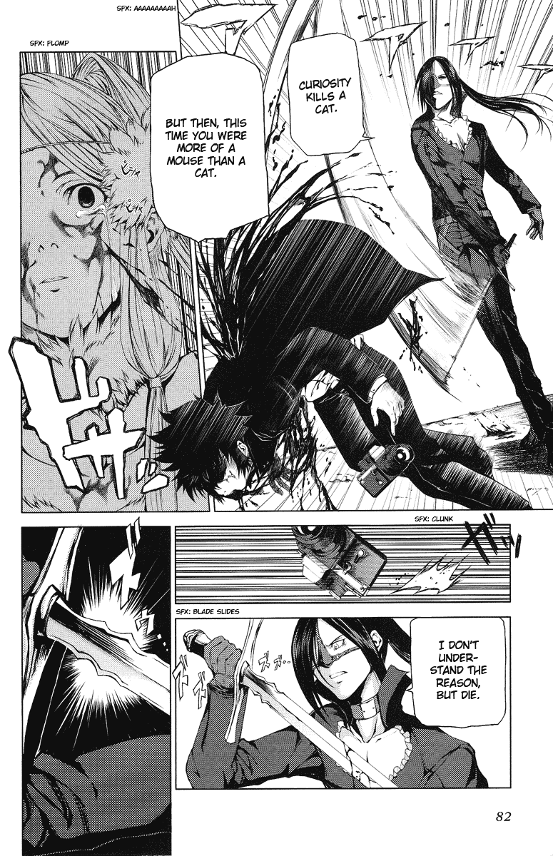 Speed Grapher Chapter 4.2 page 5 - Chapter 4 v2 : Don't Understand the Reason, But Die