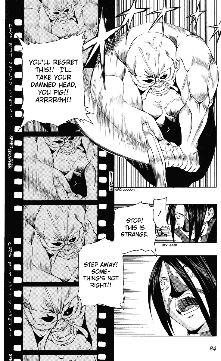 Speed Grapher Chapter 4.2 page 7 - Chapter 4 v2 : Don't Understand the Reason, But Die