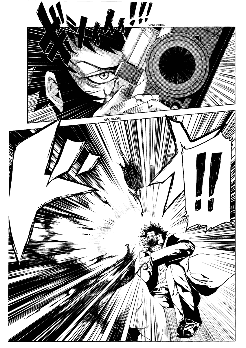 Speed Grapher Chapter 4.2 page 8 - Chapter 4 v2 : Don't Understand the Reason, But Die