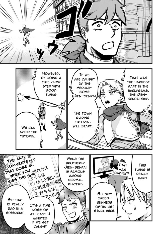 Speedrunner Cannot Return from the Game World Chapter 1 page 22 - Chapter 1