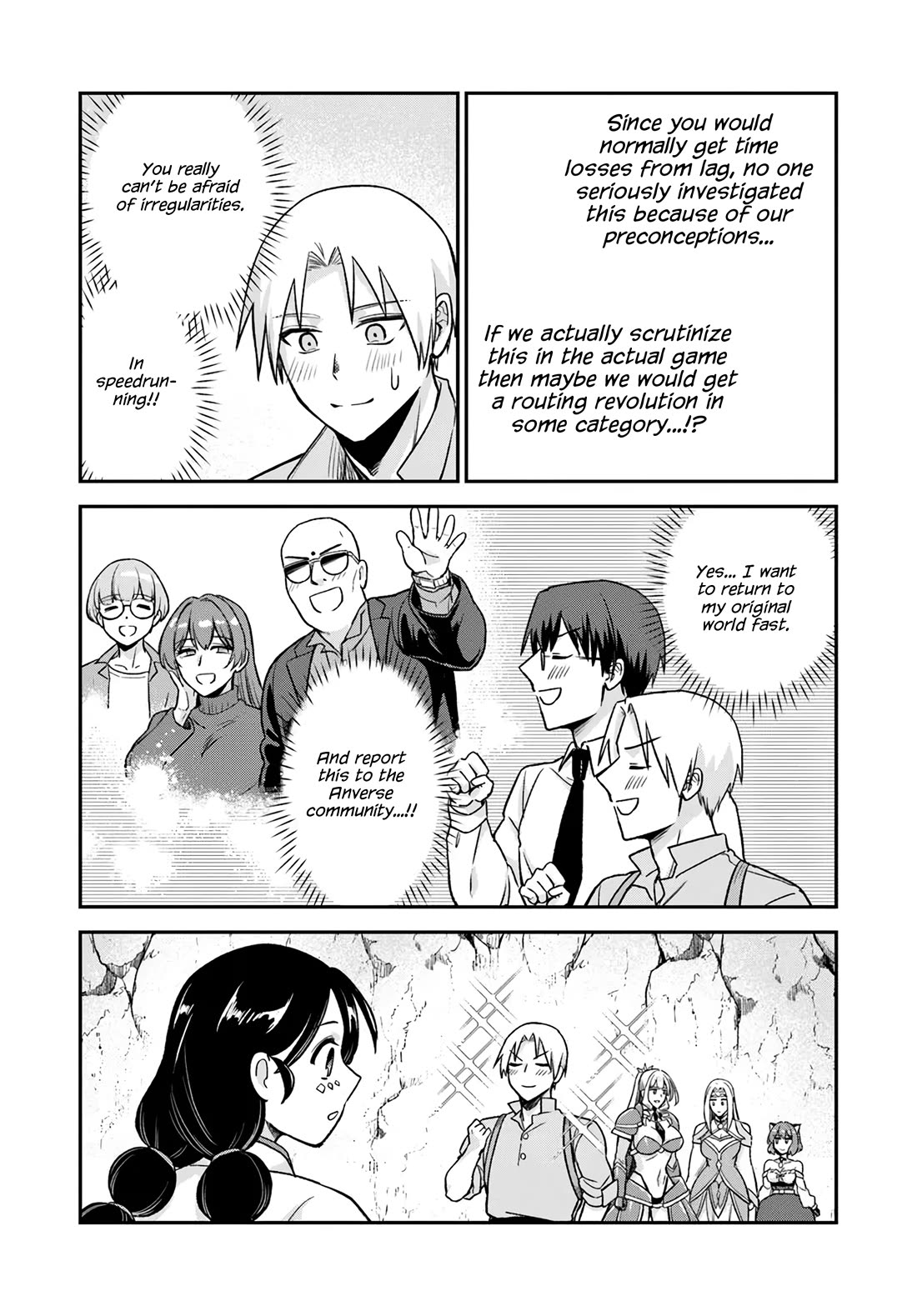 Speedrunner Cannot Return from the Game World Chapter 17 page 9 - Chapter 17