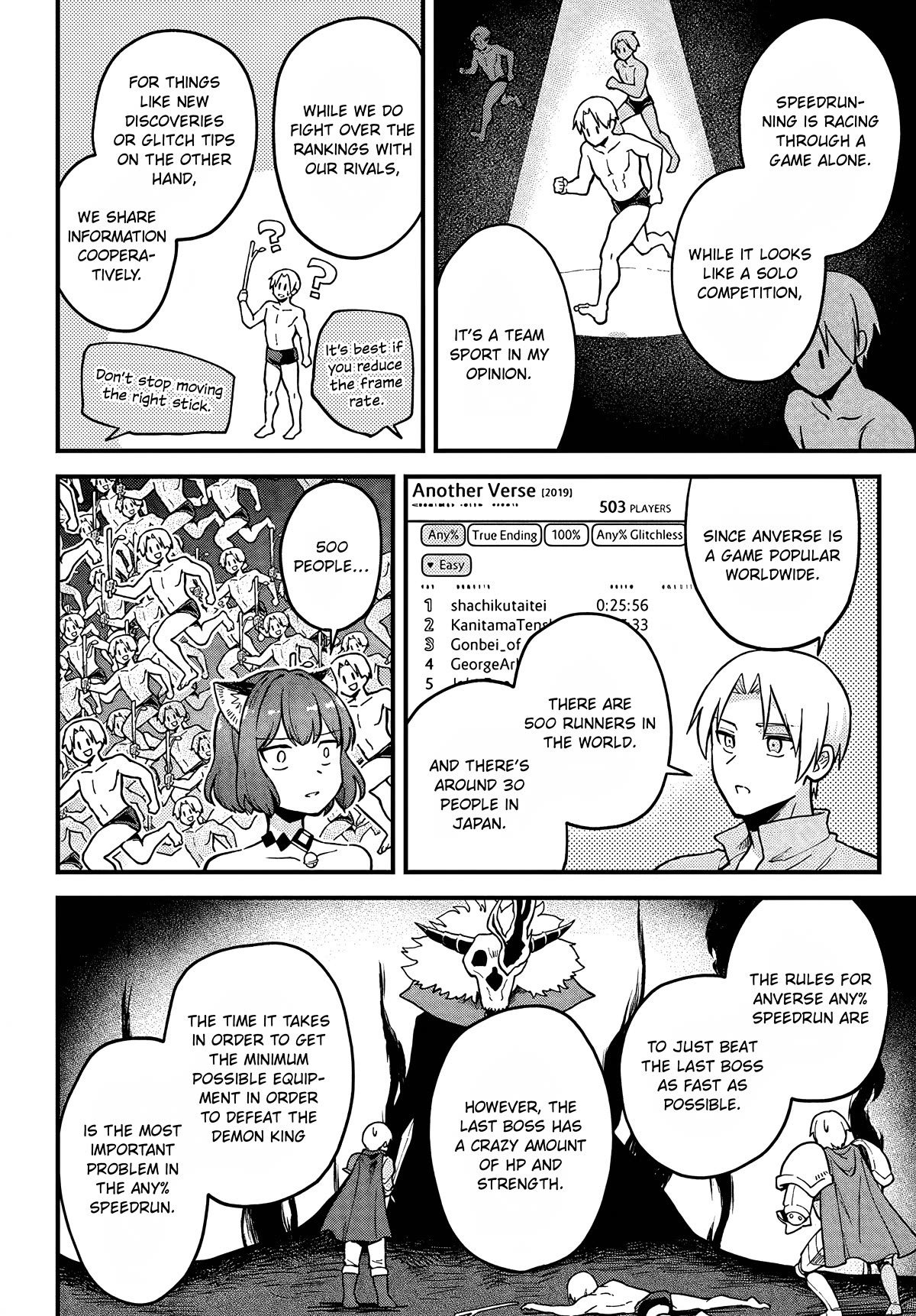Speedrunner Cannot Return from the Game World Chapter 3 page 12 - Chapter 3