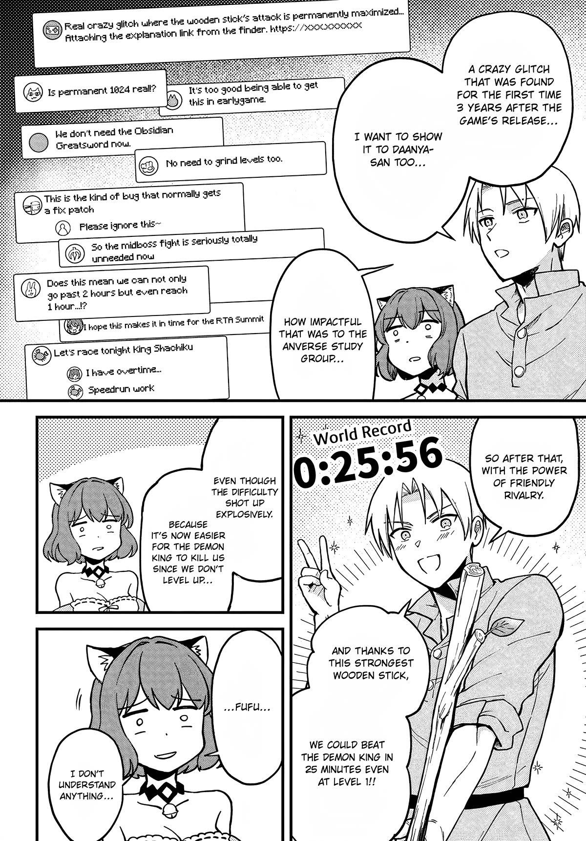 Speedrunner Cannot Return from the Game World Chapter 3 page 14 - Chapter 3