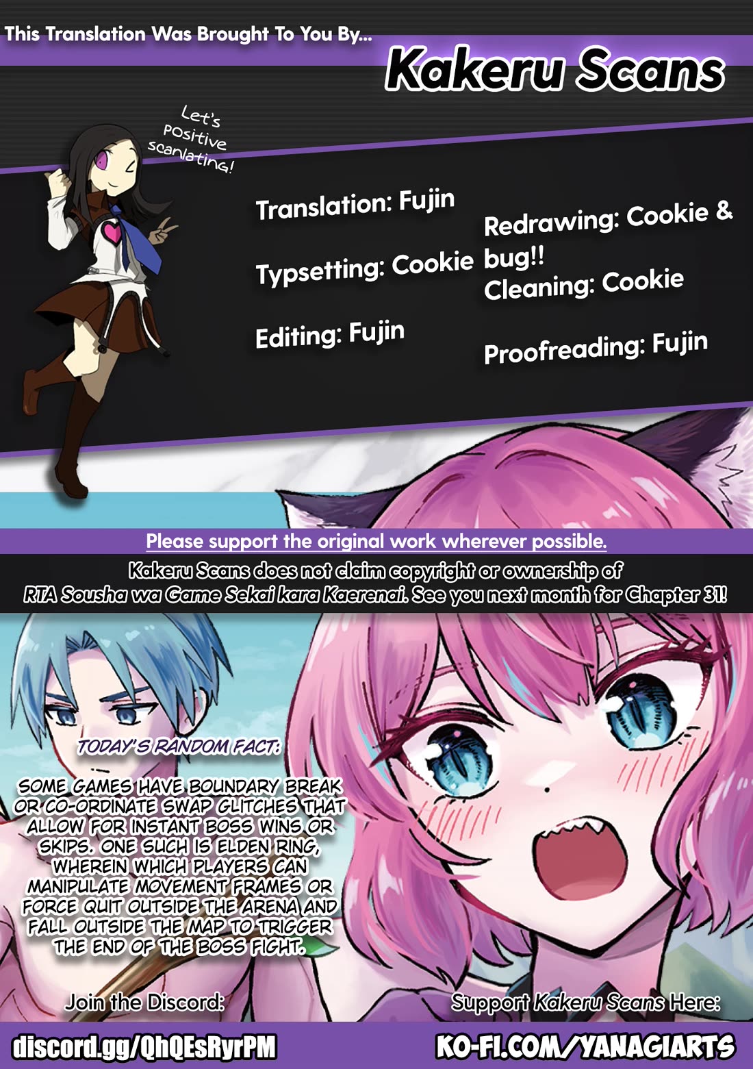 Speedrunner Cannot Return from the Game World Chapter 30 page 36 - Chapter 30