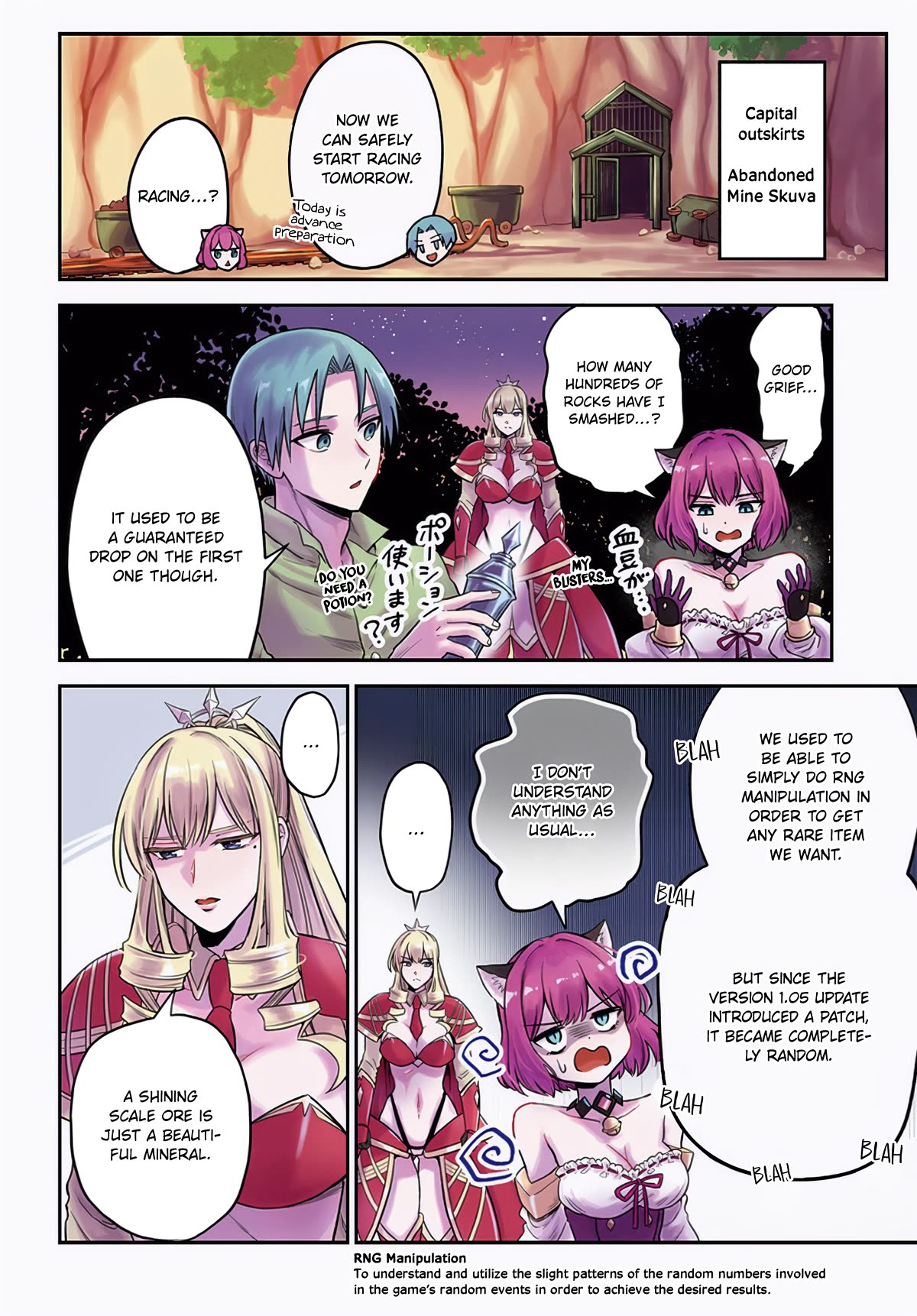 Speedrunner Cannot Return from the Game World Chapter 5 page 3 - Chapter 5