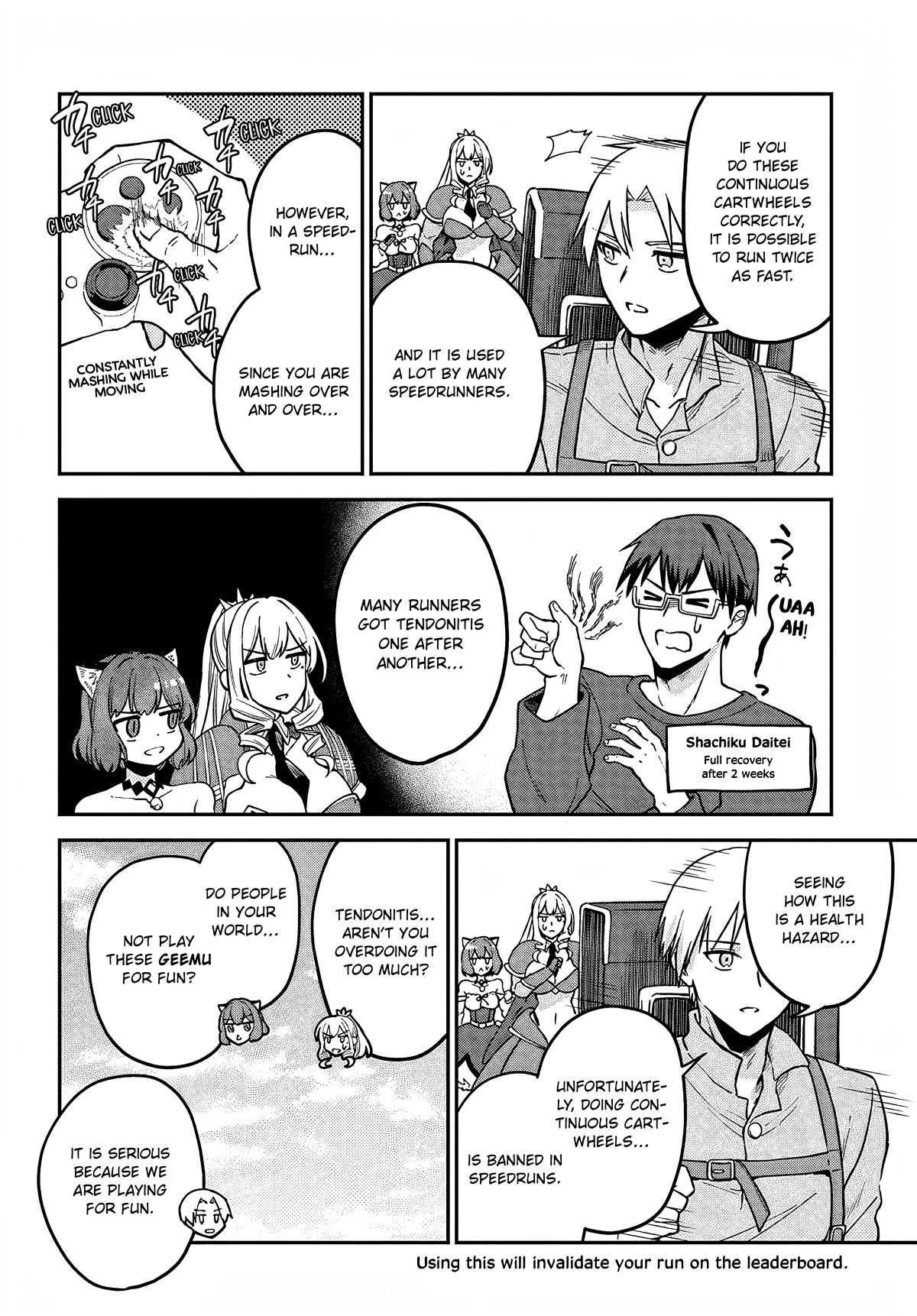 Speedrunner Cannot Return from the Game World Chapter 6 page 18 - Chapter 6