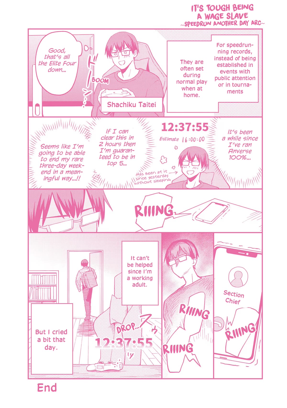 Speedrunner Cannot Return from the Game World Chapter 9.5 page 14 - Chapter 9.5: Volume Extras