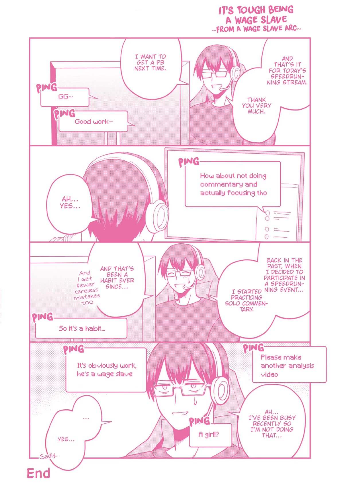 Speedrunner Cannot Return from the Game World Chapter 9.5 page 15 - Chapter 9.5: Volume Extras