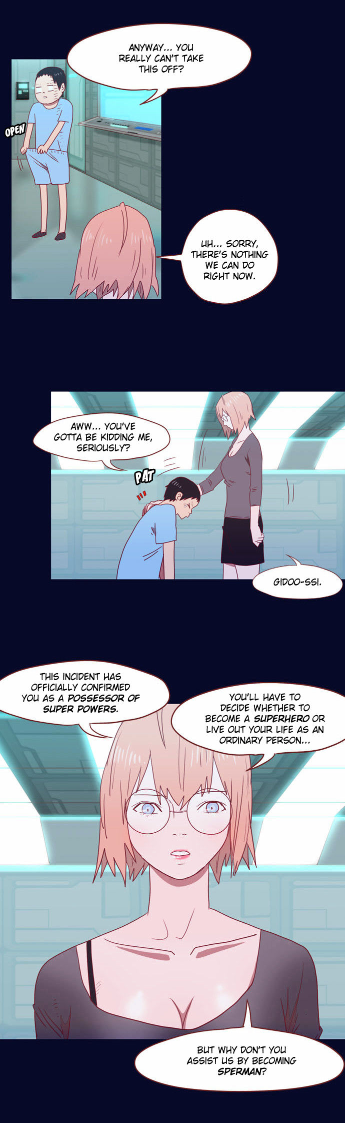 Sperman Chapter 5 page 4 - Chapter 5 : Ah-yeong