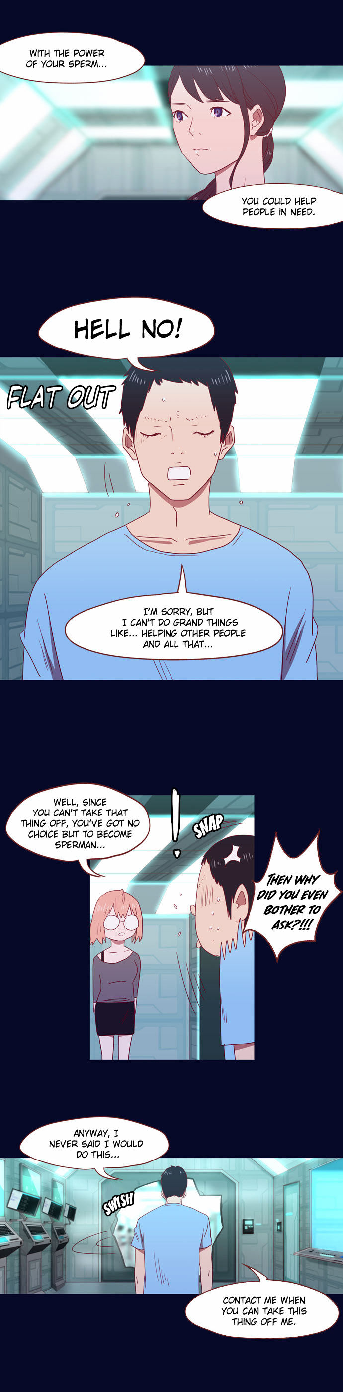 Sperman Chapter 5 page 5 - Chapter 5 : Ah-yeong