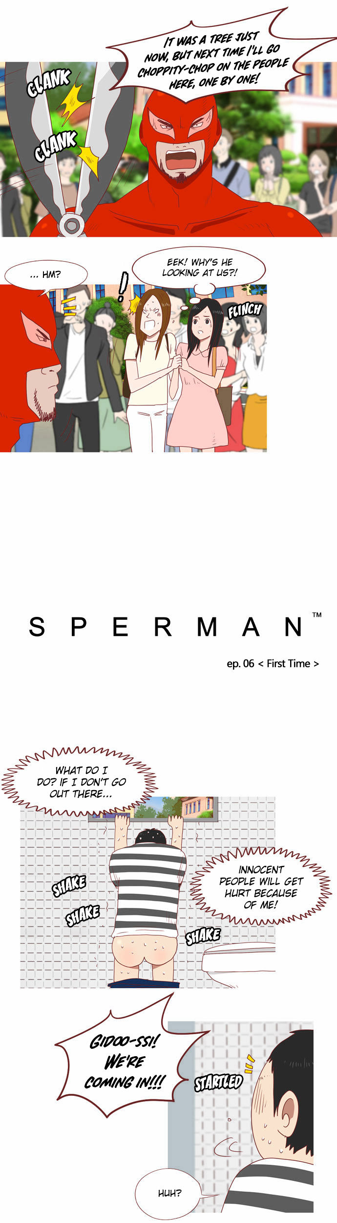 Sperman Chapter 6 page 6 - Chapter 6 : First Time