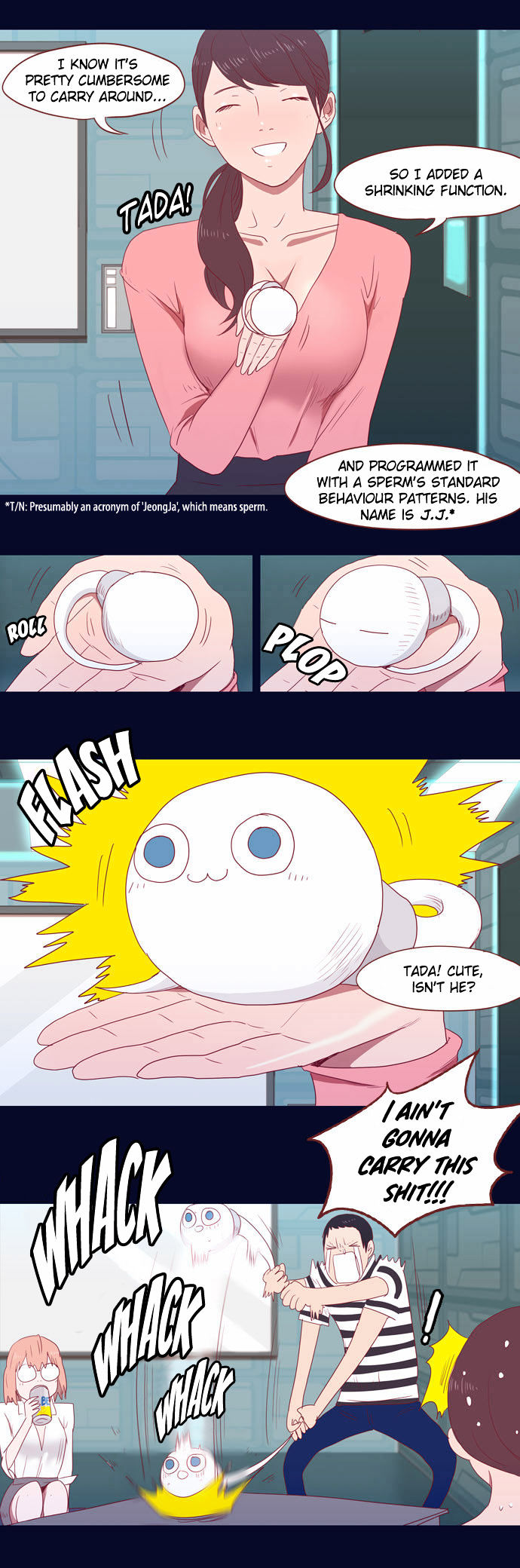 Sperman Chapter 7 page 18 - Chapter 7 : J. J