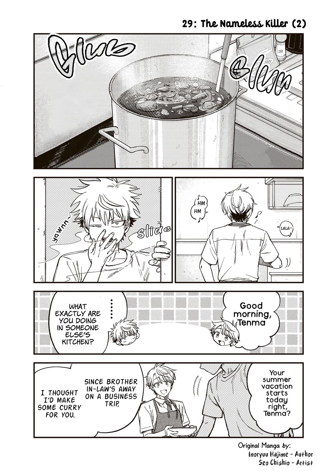 Spica of Sin and Punishment Chapter 29 page 1 - Chapter 29: The Nameless Killer (2)