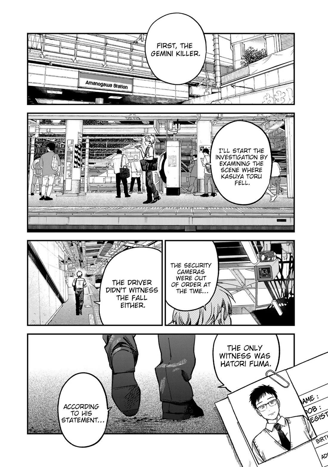 Spica of Sin and Punishment Chapter 29 page 6 - Chapter 29: The Nameless Killer (2)