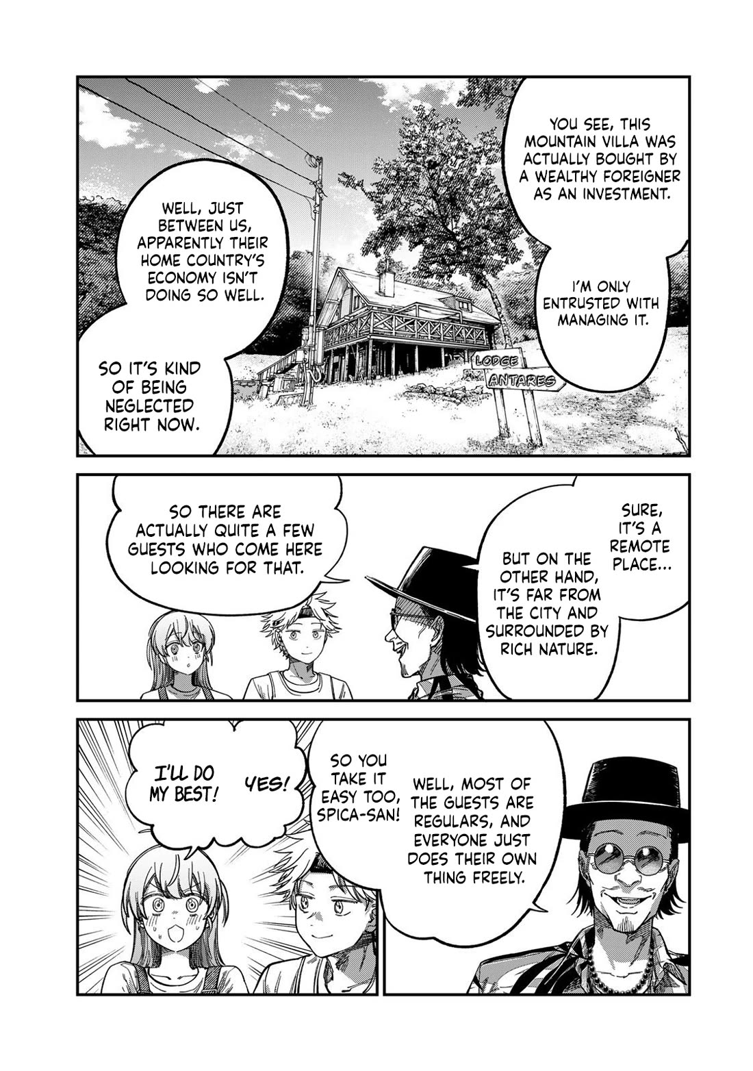 Spica of Sin and Punishment Chapter 30 page 8 - Chapter 30: Spica's Summer Break (1)