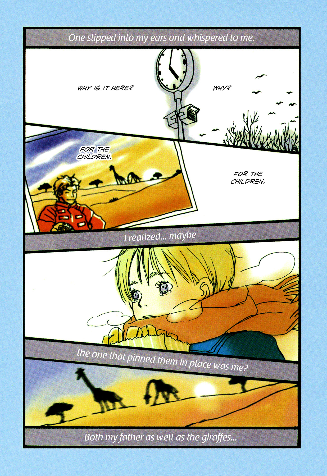 Spica Chapter 1 page 11 - Chapter 1 (v2) : Winter Giraffe