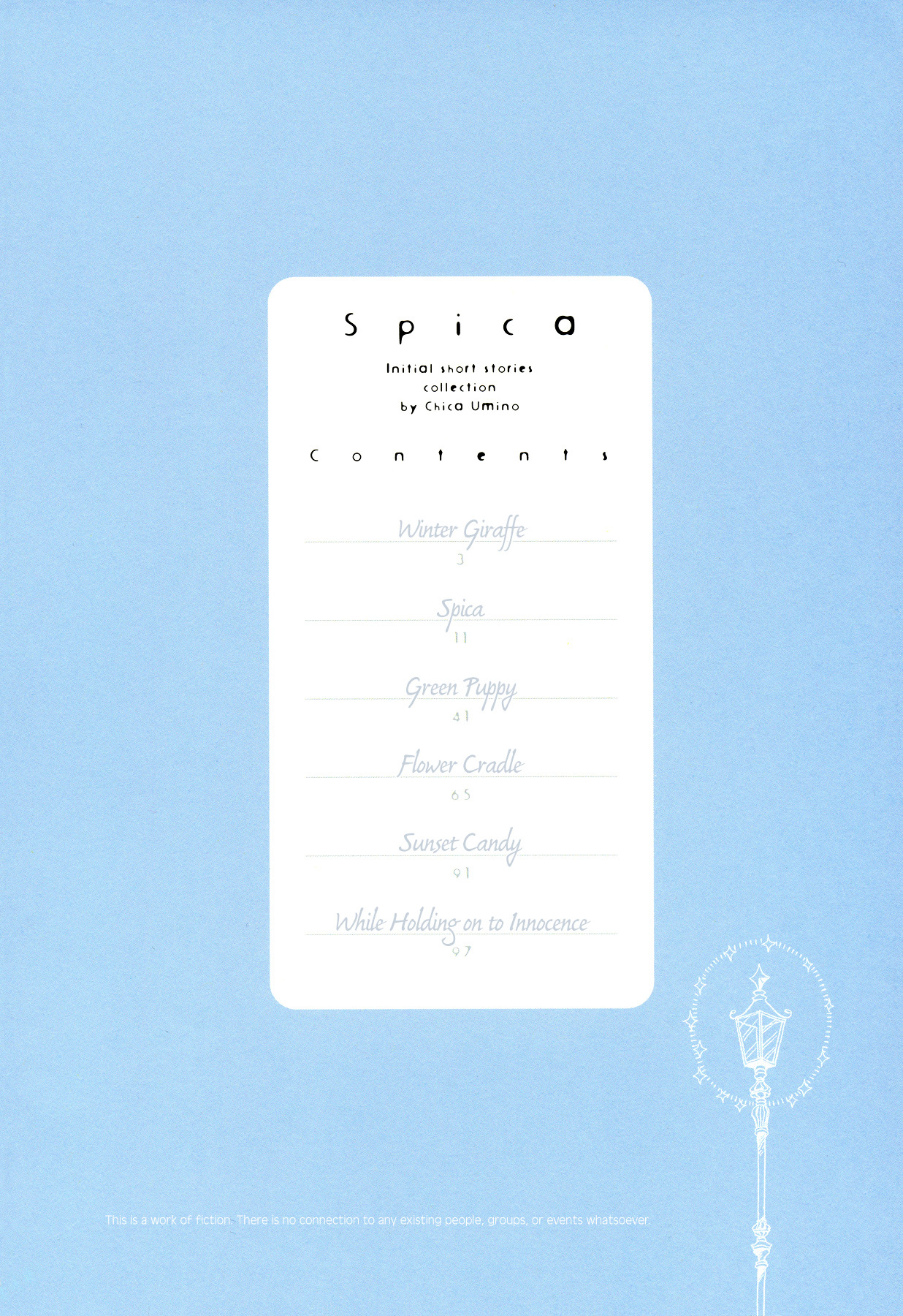 Spica Chapter 1 page 6 - Chapter 1 (v2) : Winter Giraffe