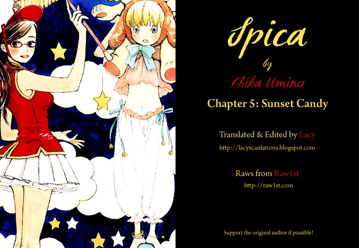 Spica Chapter 5 page 1 - Chapter 5 : Sunset Candy