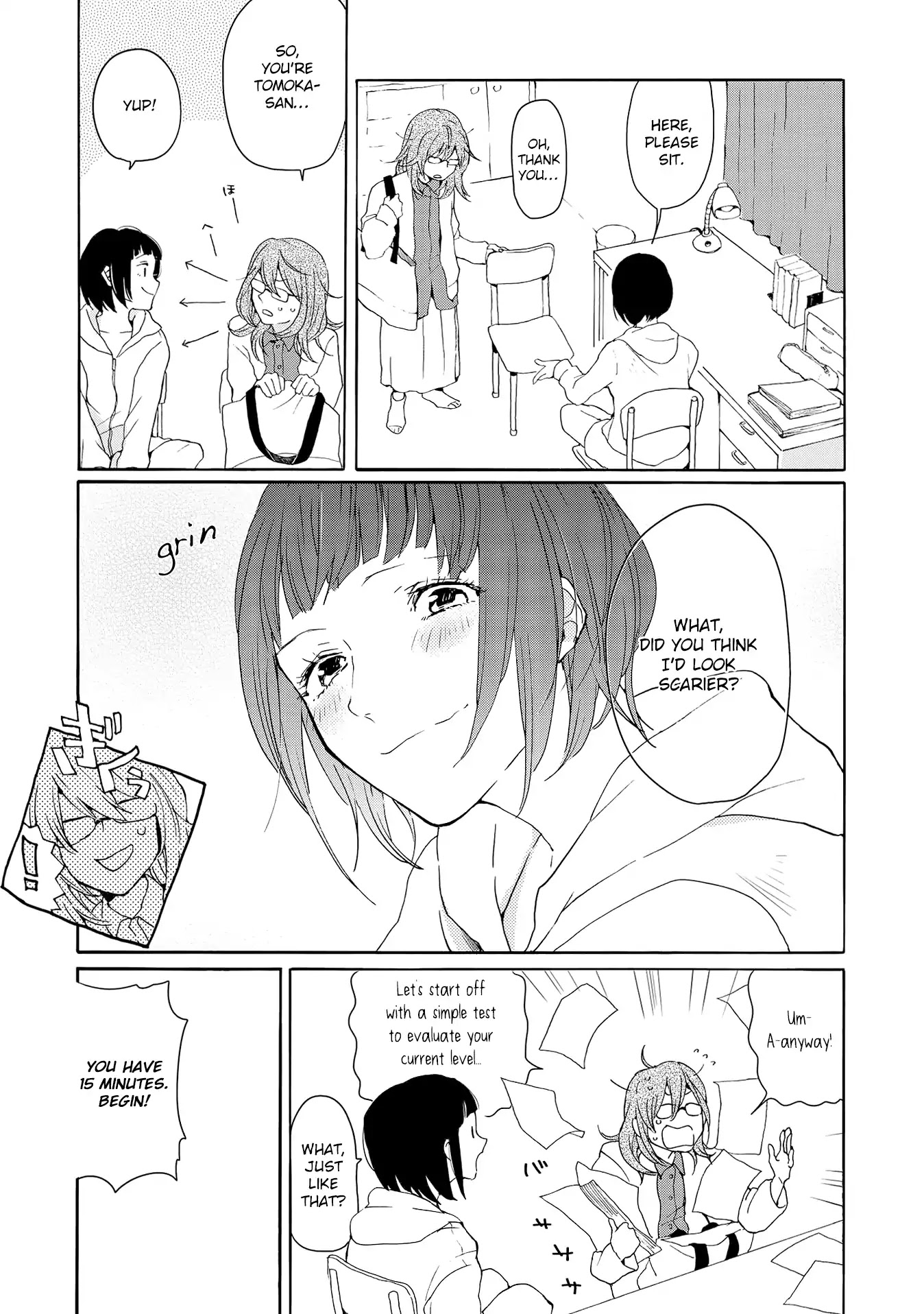 Spice Girls (Ohsawa Yayoi) Chapter 2 page 3 - Chapter 2: Blue Method