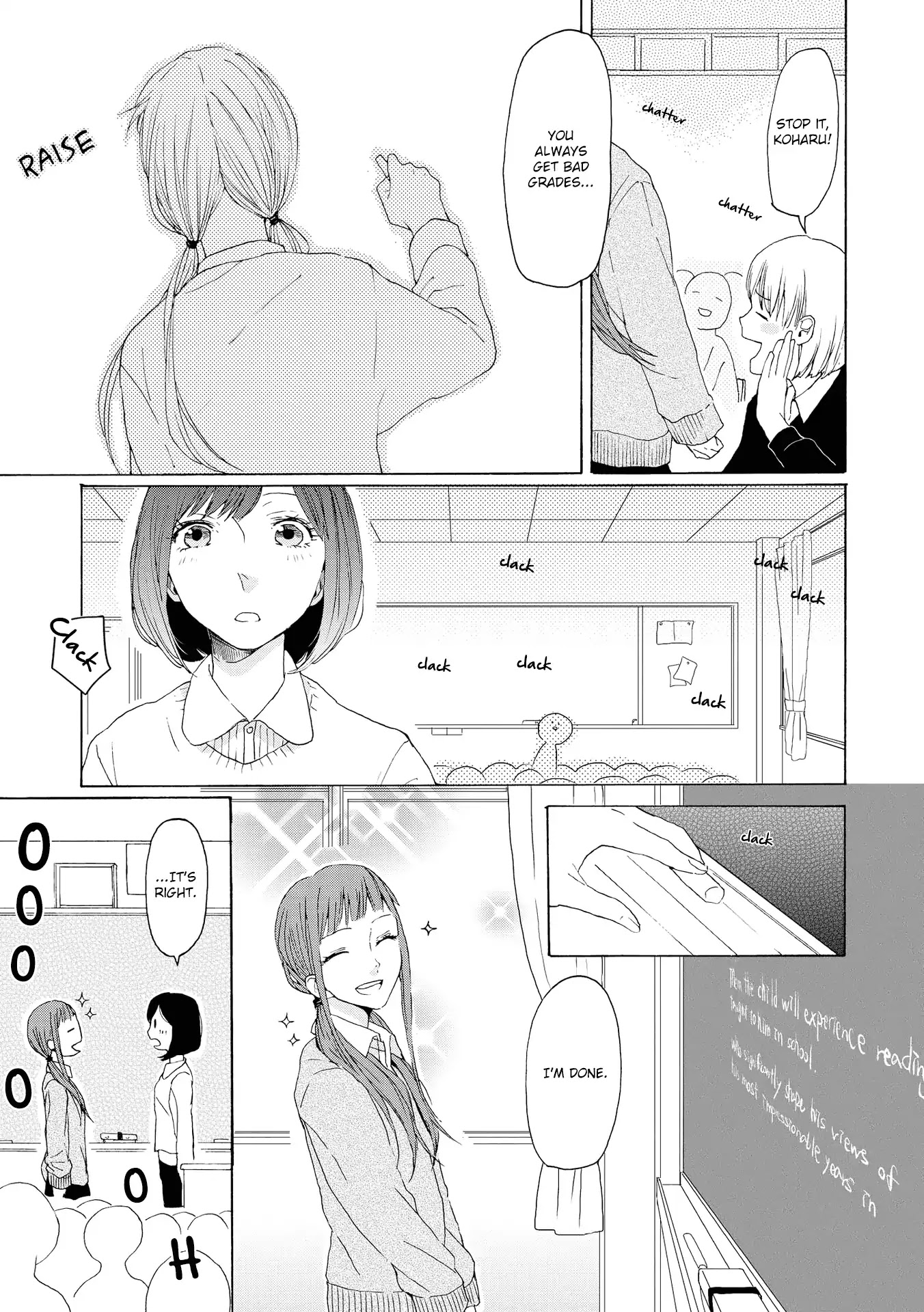 Spice Girls (Ohsawa Yayoi) Chapter 3 page 5 - Chapter 3: Teacher Graduation: First Half