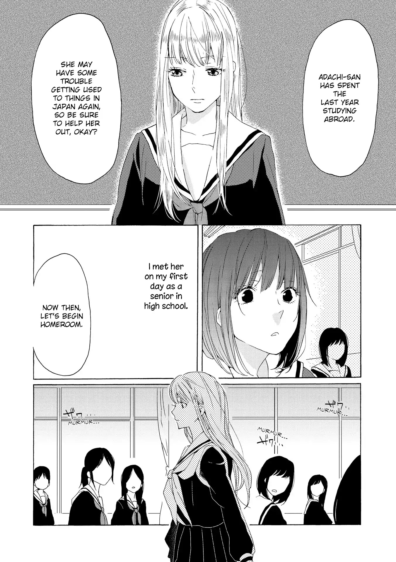 Spice Girls (Ohsawa Yayoi) Chapter 4 page 2 - Chapter 4: Teacher Graduation: Last Half