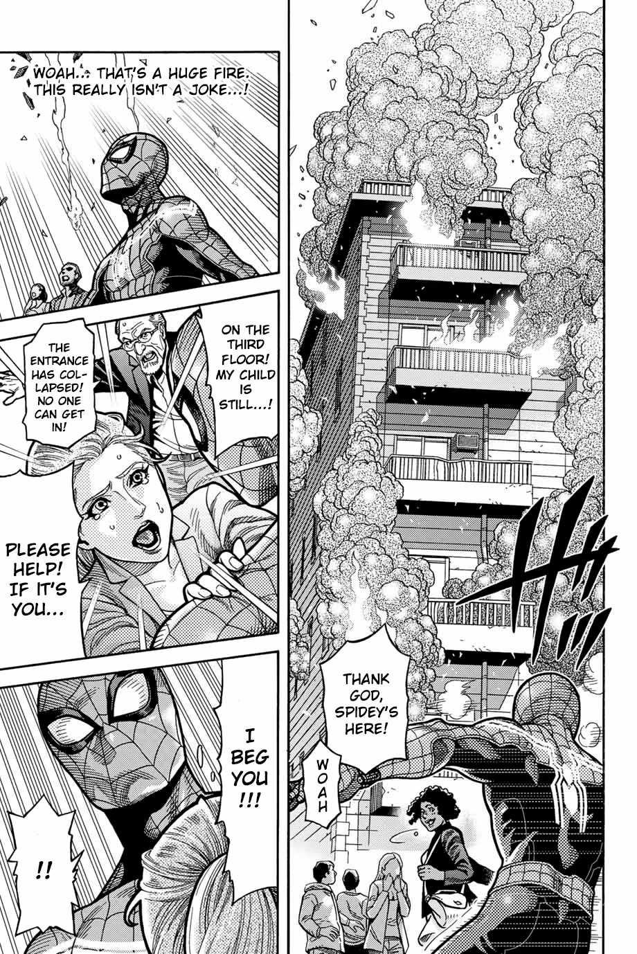 Spider-Man: Fake Red Chapter 1.2 page 10 - Chapter 1.2: Our Friendly Neighbor Pt.2